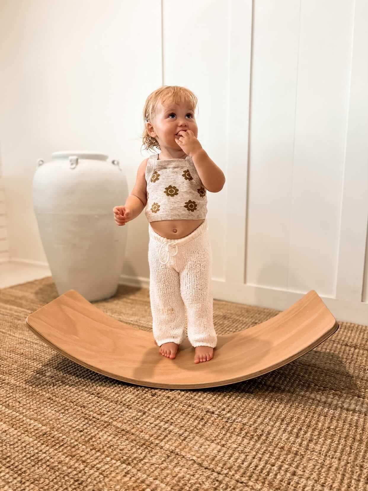 Top Wooden Balance Board in Australia Fun Fitness for Kids